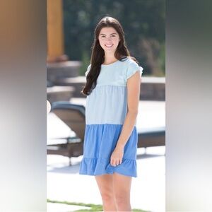 Simply Southern Beautiful 3 Tiered ruffle dress!